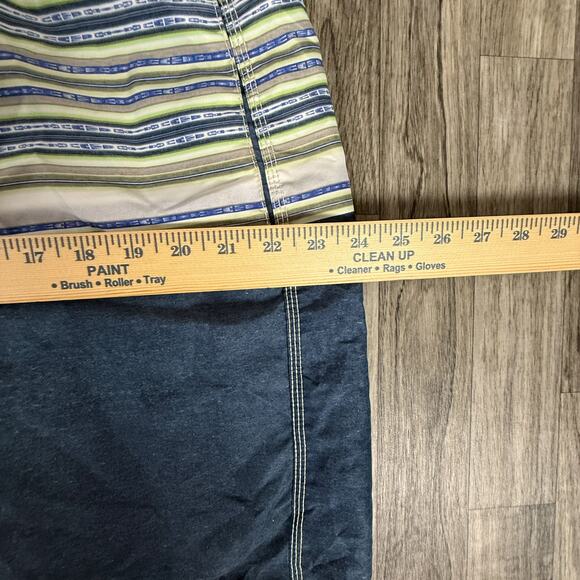 Tommy Bahama Men’s Swim Trunks Blue Stripe Board Shorts Drawstring Liner Surf - Picture 5 of 5